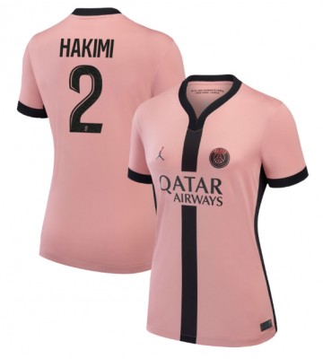 Paris Saint-Germain Achraf Hakimi #2 Tredjetröja Dam 2024-25 Kortärmad